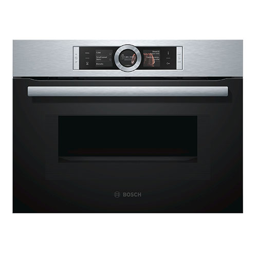 Outlook gekruld vertegenwoordiger Bosch CMG636BS1 | Serie 8 | Compacte bakoven 45cm met magnetron – Handel  bij van Andel