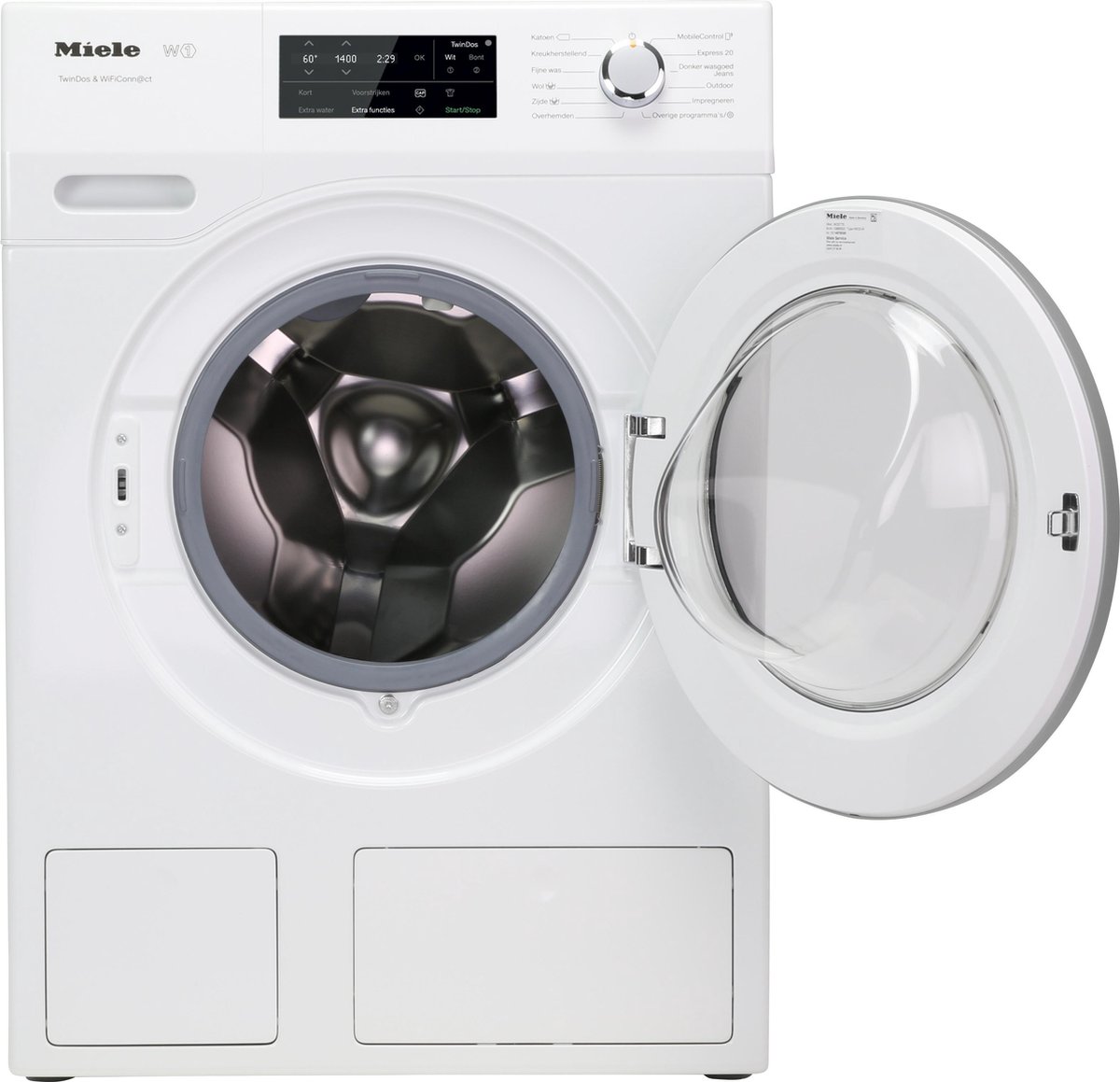 Rechtmatig Vervelen succes Miele WCE670WCS TwinDos wasmachine | 8kg | 1400 toeren – Handel bij van  Andel